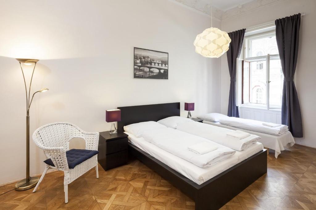 Capital Apartments Praga Quarto foto